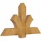 Ekena Millwork Redmond Rough Sawn Timber Gable Bracket, Western Red Cedar, 48"W x 28"H x 4"D x 6"F, 14/12 Pitch GBW048X28X0406RED00RWR - alternate 4